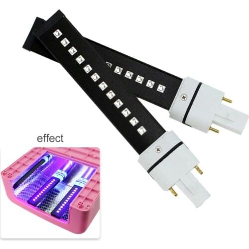 NOQ Lamp For Nails LED UV Nail Lamp Dryer Bulb Light Therapy Curing Ultraviolet Replaceable Gel Varnish Manicure Machine Bulbs