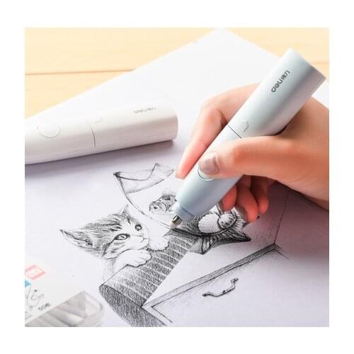 Art Drawing Sketch Electric Erasers For Kids Battery Powered Mini Erasers Mechanical Eraser For Pencil