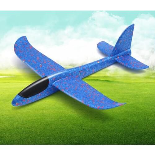Hand Throw Flying Glider Planes Foam Aircraft Model EPP Resistant Breakout Aircraft Party Game Children Outdoor Fun Gift Toys