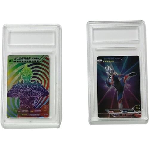 Lot*100pcs Star Card Identification Box Can Appreciate Acrylic Material Small 90x65mm Lager