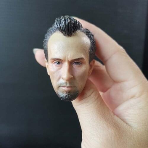 1/6 Scale T-bag Head Sculpt Theodore Bagwell Prison Break Head Carving Model Toy for 12in Action Figure Collection