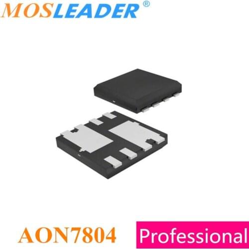 Mosleader AON7804 DFN3X3 100PCS 500PCS 1000PCS Dual N-Channel 30V 22A Chinese Original High quality