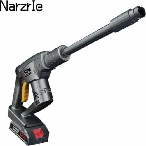 High Pressure Car Washer Rechargeable Wireless Wired Lithium Battery Auto Spray Water Car Cleaning Gun Handheld Cleaner