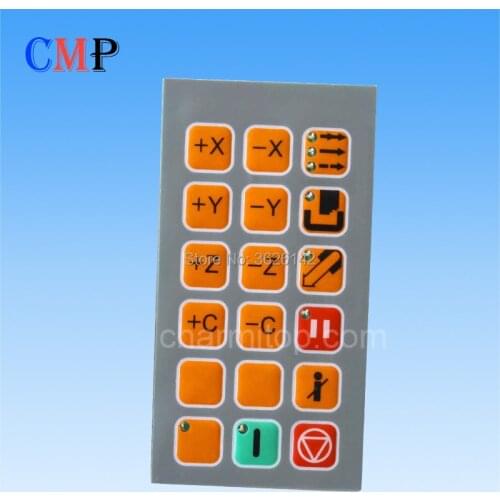 Operation panel Keyboard mask Control panel Button film Hand control box film for Charmilles EDM Machine