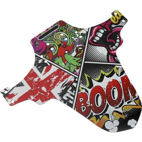 1 Set Bicycle Fenders Plastic Colorful Front /Rear Bike Mudguard Mtb Bike Mud Guard Cycling Accessories for Bicycle