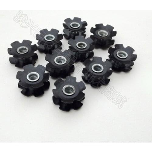 Hanging Core Headset Bearing fork double flowers toothless tooth flower core 25.4mm Bicycle Headset parts Free shipping