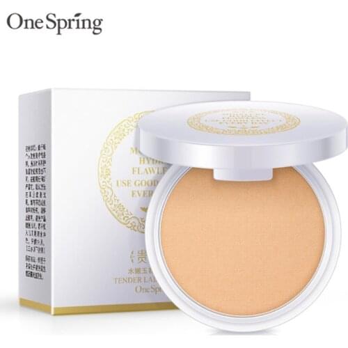 Setting face powder and foundation compact concealer waterproof translucent polvos traslucidos rostro makeup for dark skin