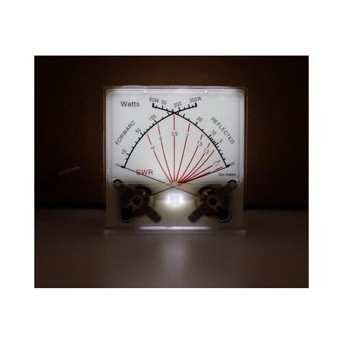 Standing wave meter radio station SWR Watt Tester dual-pin 60/300W power meter transmitter Tools with backlight Drop shipping