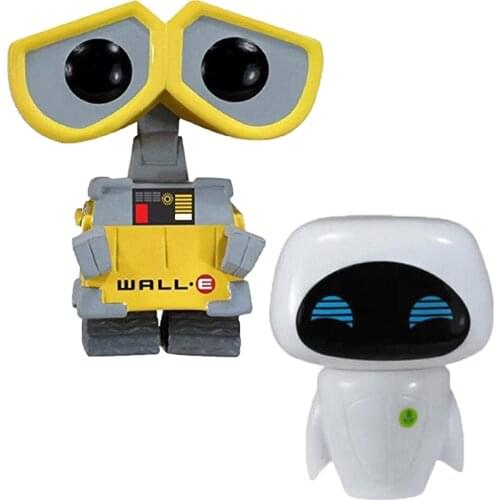 Robot #44 #45 Cute Cartoon Movie Vinyl Figures Collection Popular Model Dolls Toy For Kid Friend Children Xmas Birthday Gifts