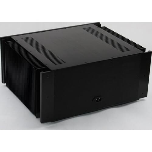 WA107 All aluminum amplifier chassis / Preamplifier case / AMP Enclosure DIY box (484 *210*390mm)