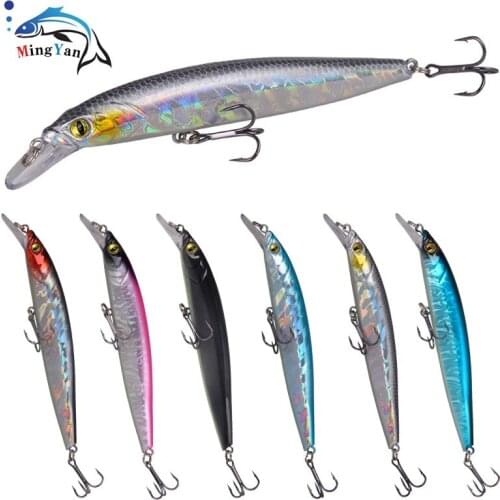 1pcs Minnow Fishing Lure Weights 7g/11.8g Crankbait Saltwater Jerkbait Lures Trolling Wobbler Isca Artificial Fake Fish