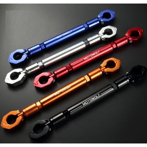 7/8" Strengthen 22mm Hand Lever Head Balance Handle Bar Fat Bar Cross Bar Crossbar Cross Brace For Pit Dirt Bike ATV Motorcycle