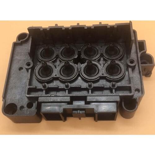 Wit color Eco solvent DX7 print head adapter for F189010 F189000 F196000 F196010 DX7 printhead cover manifold for Xenons Xroland