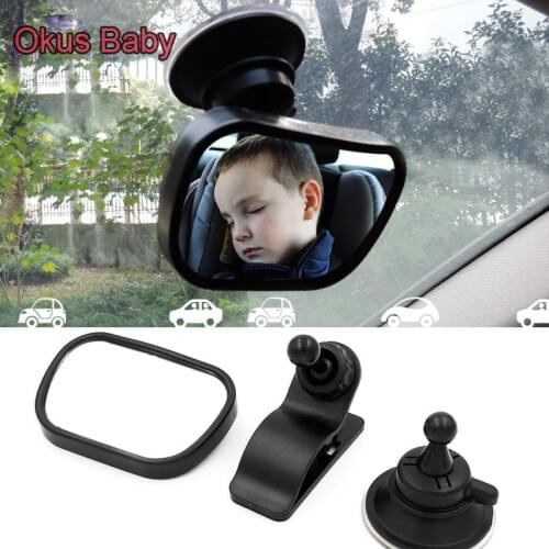 3in1 360 Car Safety Easy View Back Seat Mirror Baby Facing Rear Ward Child Infant Care Safety Baby Kids Monitor Car Mirror