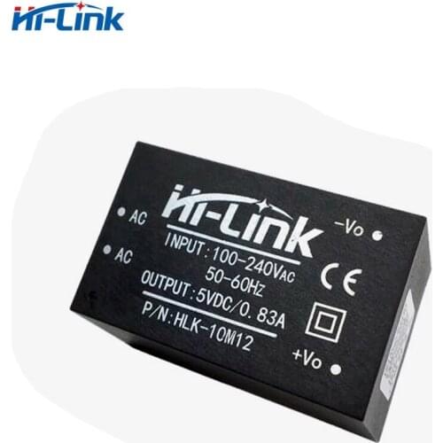 Free shipping 5pcs 220v 12V/ 10W AC DC isolated switching step down power supply module AC DC converter HLK-10M12