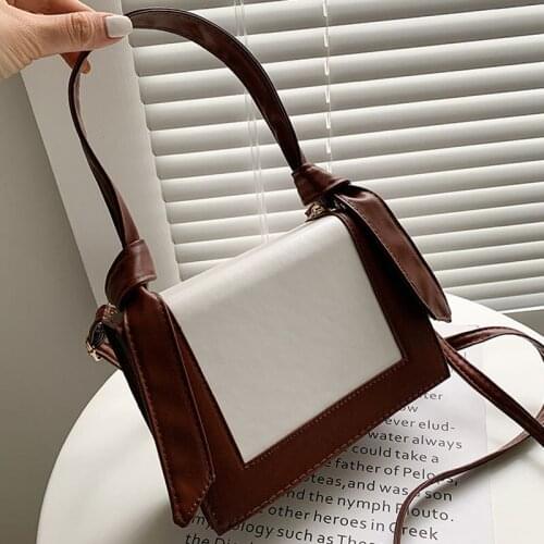 Simple Casual Handbags For Women High Quality Pu Leather Shoulder Bag Designer Brand Female Crossbody Bag Small Phone Purses