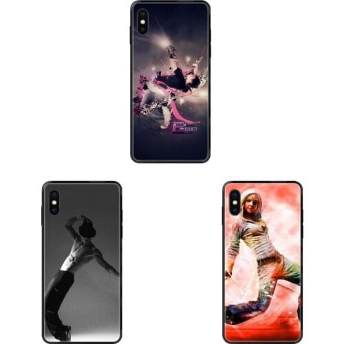For Galaxy Note 4 8 9 10 20 Plus Pro J6 J7 J8 M30s M80s Ultra 2016 2017 2018 For Women Beautiful Jazz Dance Black Soft TPU
