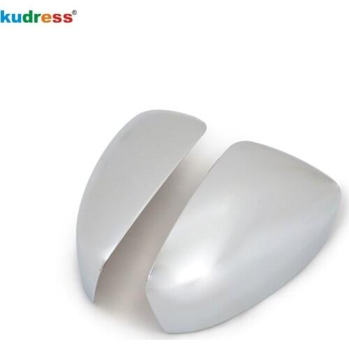 For Mazda 3 M3 Axela 2017 2018 Rearview Mirror Cover Molding Trim ABS Chrome Back up Mirror Exterior Accessories