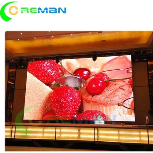 Controller available 2k 4k TVp4.81 full color indoor large led video wall display