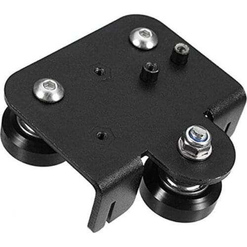 Extruder Back Support Plate with Pulley for Ender 3 CR-10 CR-10S S4 3D Printers
