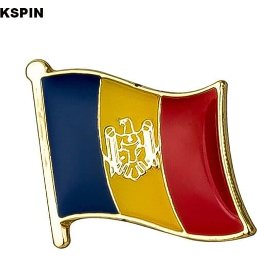 Moldova flag pin lapel pin badge 10pcs a lot Brooch Icons KS-0130