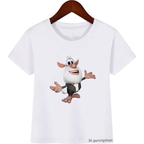 New style Animation for kids cartoon print boys/girls t-shirt summer short-sleeved kids tshirt casual cute girls t shirts tops