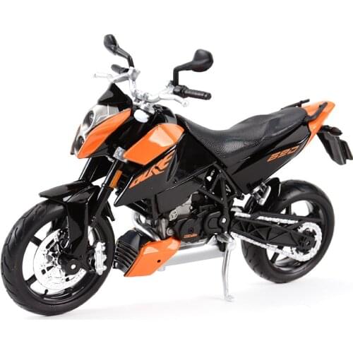 Maisto 1:12 KTM 690 Duke Orange Die Cast Vehicles Collectible Hobbies Motorcycle Model Toys
