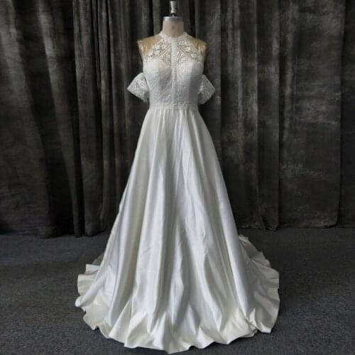 Атласные свадебные платья Lily Hou Bridal China At AliExpress