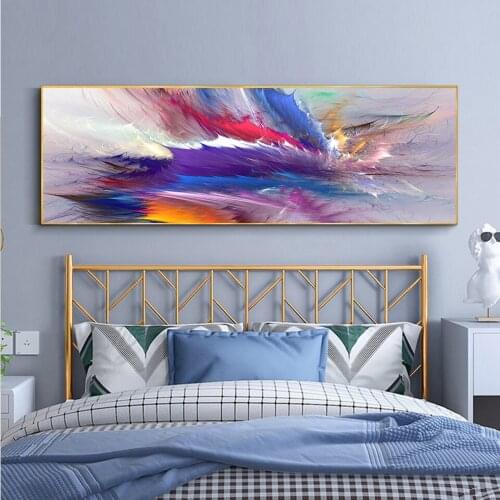 New Arrival 5d Diamond painting Larger Size Abstract Blue Purple Diamond Puzzle Pictures Diamond Mosaic Christmas Gift ,YG2442