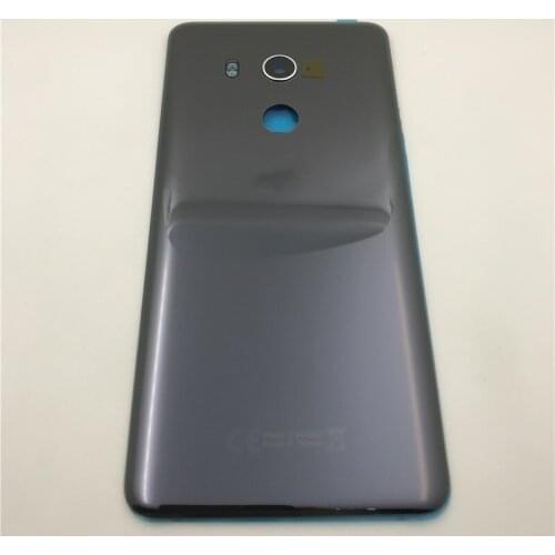 New Glass Battery Cover For HTC U11 EYES Rear Housing Back Case With Camera Lens+Logo