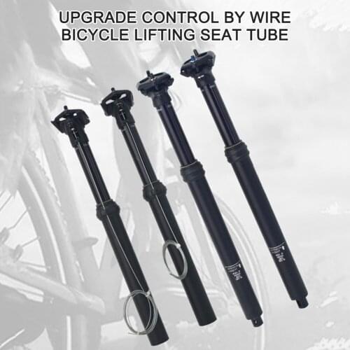 30.9/31.6mm MTB seatpost 7075 Aluminum Alloy seat tube Long fixed gear seat post extension Height Adjustable Bike Parts