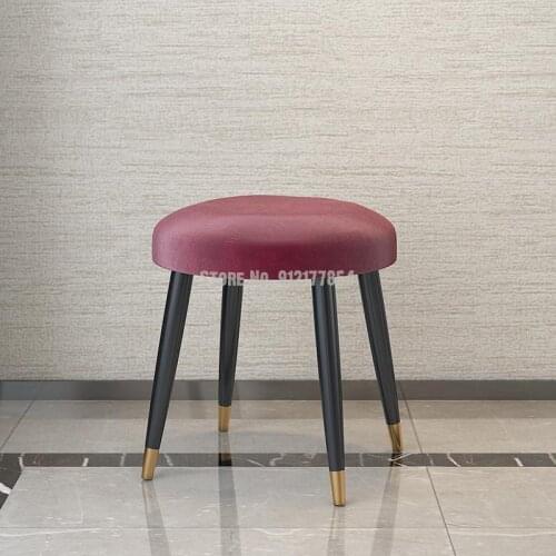Nordic piano dressing stool bedroom modern minimalist small apartment light luxury net red ins wind bay window makeup chair
