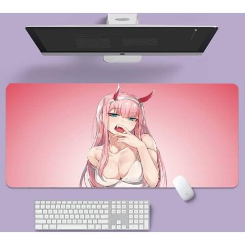 Anime Darling In The Franxx Gamer Speed Mice Retail Large Gaming Laptop XL Non-slip Rubber Office Computer Mouse Pad