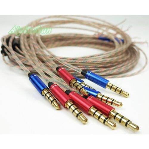 3.5mm Jack DIY Earphone Cable Repair Replacement for Headphone