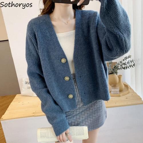 Женские кардиганы оверсайз Sothoryos China At AliExpress