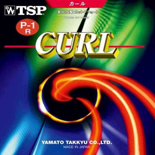 TSP Original CURL P-1R P-1 R Table Tennis Rubber Joo Se-Hyuk Seo Hyowon with / without Sponge Pips-Long Ping Pong Tenis De Mesa