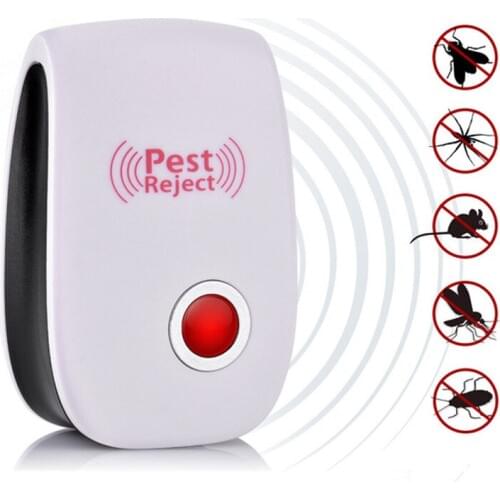 LUXUGLOW Ultrasonic Pest Repeller Pest Controller Rejector Mosquito Electronic Anti Rodent Insect Mouse Cockroach Repellent