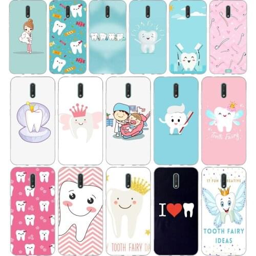 110FG Dentist Dental Crowned Tooth gift Soft Silicone Tpu Cover phone Case for Nokia 2.1 2.3 3 3.1 4.2 5 5.1 Plus 7.2 6 8