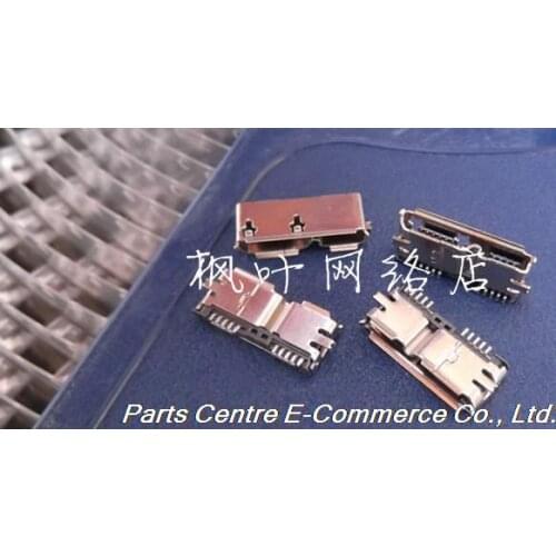 20 pcs Micro 10pin Micro usb 3.0 connector type B connector for repair mobile / Tablet PC / MP3 / MP4 / MP5,SMT