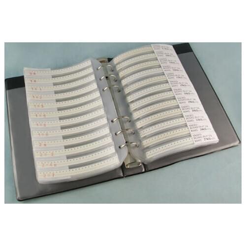 90valuesX50pcs=4500pcs 0603 0.5pf - 2.2uf SMD Ceramic Capacitor Kit GRM188 series Sample Book Sample Kit