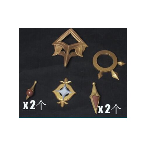 Anime Genshin Impact Traveler Aether Take Photo Props Cosplay Creativity Men Women Girls Student Accessories Xmas Gifts