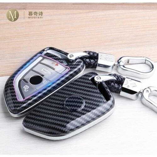 For BMW F15 F16 F25 F26 F39 F40 F45 F46 F48 G20 G21 G30 G31 G32 Car key shell Accessories protective case Interior Protective