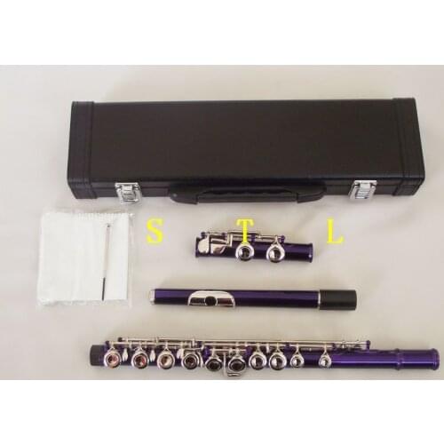 Excellence Color 16 closed hole Purple flute +E +Case C key