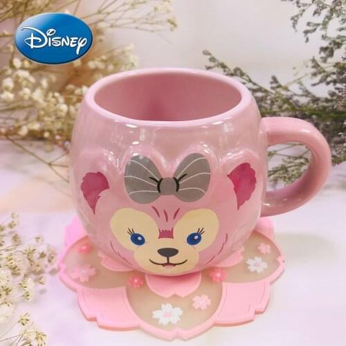 Disney Shellie May Duffy Bear Cute Girl Heart Office Water Coffee Milk Breakfast Couple Cup Ceramic Mug