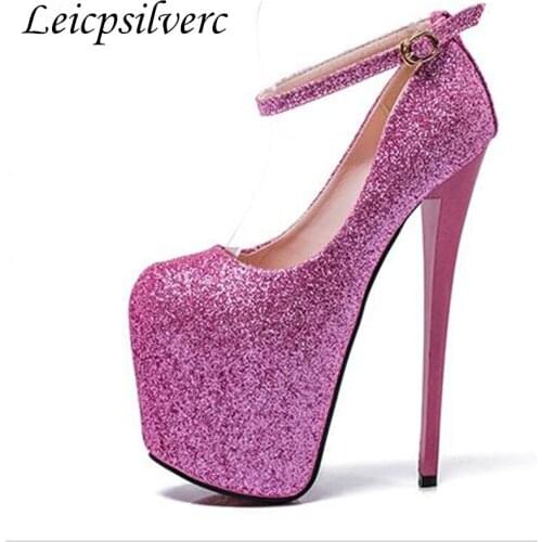 Женские туфли на шпильке Leicpsilverc China At AliExpress