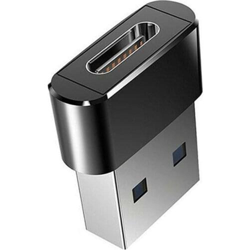 Male to Female Type C to USB Converter Computer Cellphone OTG Type-C Adapter for Macbook Dell HP PC Laptop