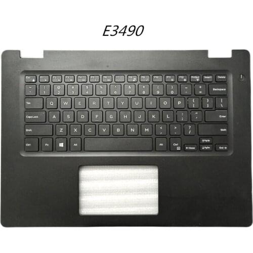 95% New Laptop Palmrest Upper Cover Topcase Top Cover For Dell Latitude E3490 L3480 Bottom Cover Lower Case Base Carcass