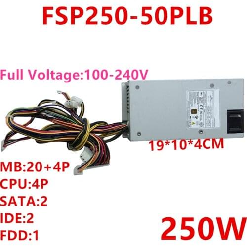 New PSU For FSP Standard 1U 250W Power Supply FSP250-50PLB