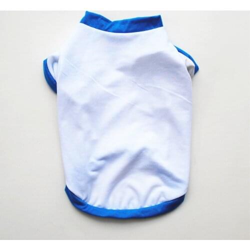 Pet Dog Clothing Breathable Dog Vest Solid Color Summer Casual Style Dog T-shirt for Small Dog