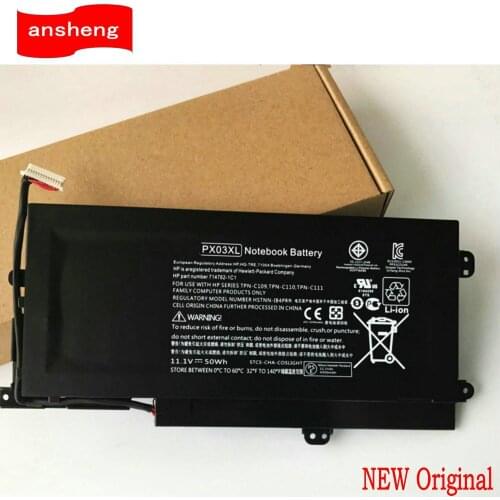 New Original PX03XL battery for HP ENVY TOUCHSMART M6-K010dx Envy M6 k022dx HSTNN-LB4P 714762-1C1 TPN-C109 TPN-C110 TPN-C1111